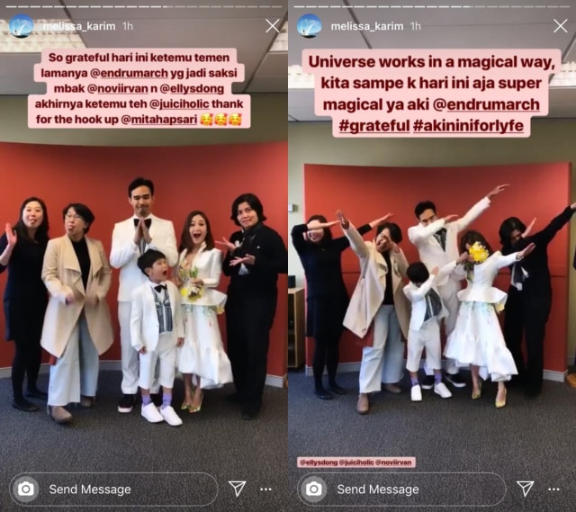Melissa Karim Resmi Menikah dengan Endru March Sukardi (65555)