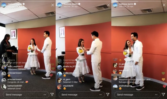 Melissa Karim Resmi Menikah dengan Endru March Sukardi (65553)