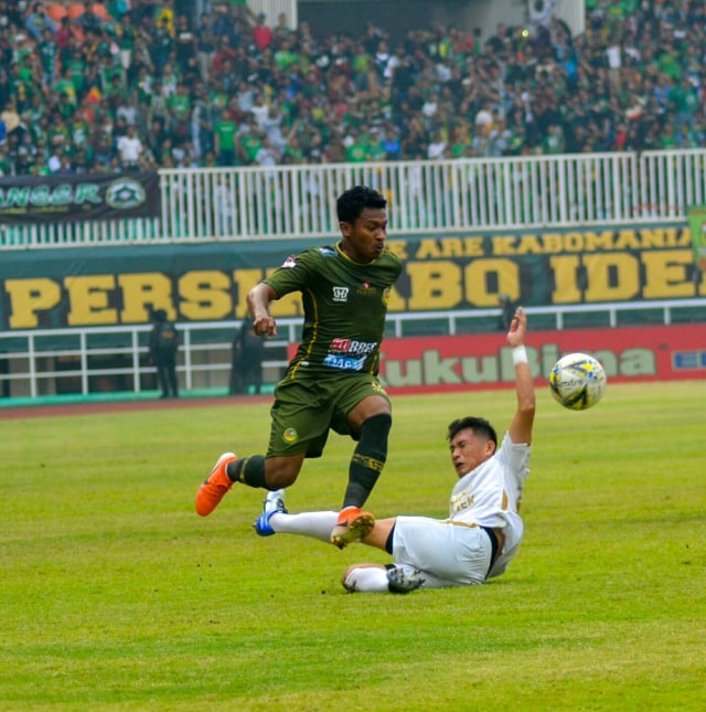 PS Tira-Persikabo lawan PSS Sleman di ajang Liga 1 2019. Foto: Dok. Media Tira-Persikabo