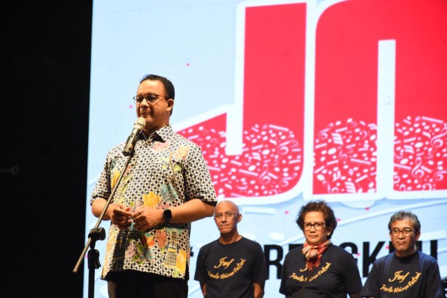 com-Anies Baswedan di Jakarta Melayu Festival Ancol Foto: Dok. Ancol
