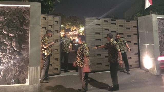 Suasana Taman Kajoe, Ampera, Jakarta Selatan, Senin (19/8)