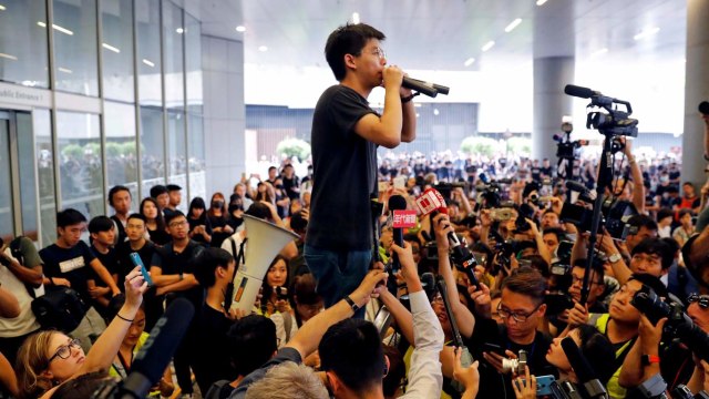 Joshua Wong. Foto: REUTERS/Jorge Silva