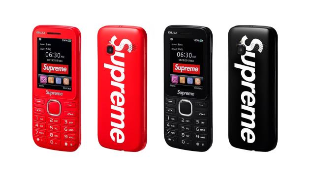 Ponsel "Burner Phone" dari Supreme. Foto: Supreme