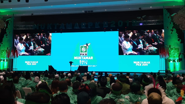 Suasana di lokasi Muktamar V PKB di Bali