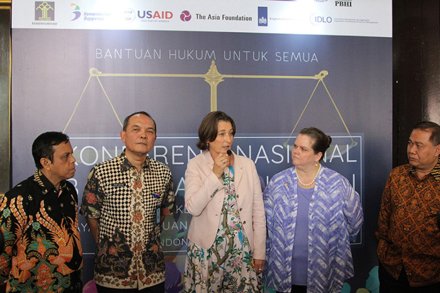 Konferensi Nasional Bantuan Hukum Bahas Sinergi Layanan 