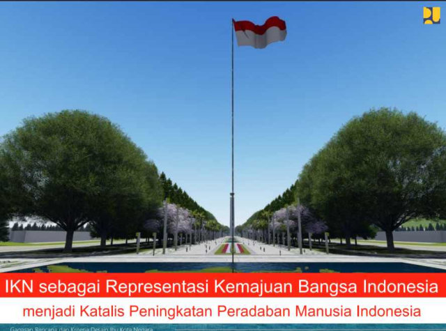 Desain ibu kota baru Indonesia. Foto: Dok. Kementerian PUPR