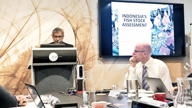 Kementrian Kelautan dan Perikanan suarakan stok Ikan Indonesia meningkat di HLP-Canberra. Foto: Dok. Kementrian Kelautan dan Perikanan