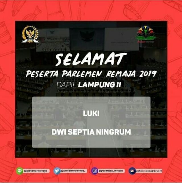 Empat Siswa Ini Wakili Lampung Sebagai Parlemen Remaja 2019 Kumparan Com