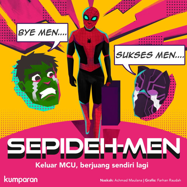 Spiderman Keluar MCU Foto: Farhan Raudah/ kumparan.
