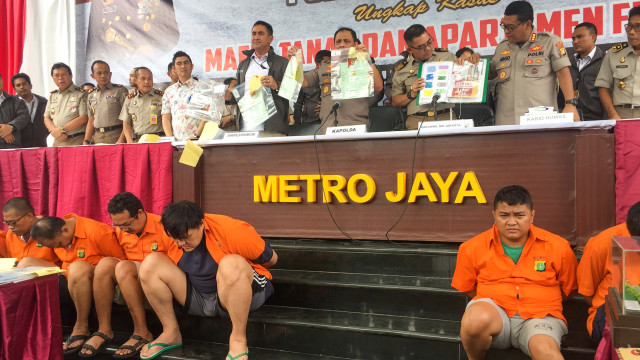 Jumpa pers sejumlah kasus penipuan di Mapolda Metro Jaya. Foto: Raga Imam/kumparan