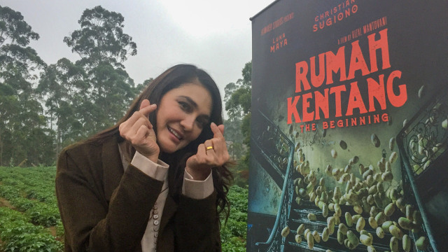 Luna Maya saat ditemui di Kampung Cikole, Pangalengan, Bandung, Jawa Barat, Kamis (22/8). Foto: Alfadillah/kumparan