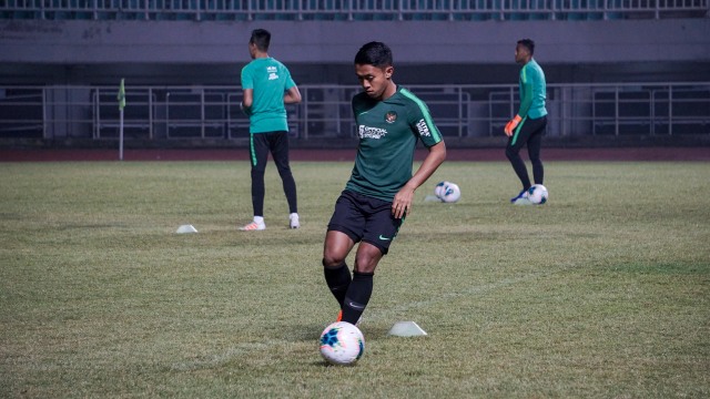 Timnas Berlatih Jelang Pra-Piala Dunia 2022