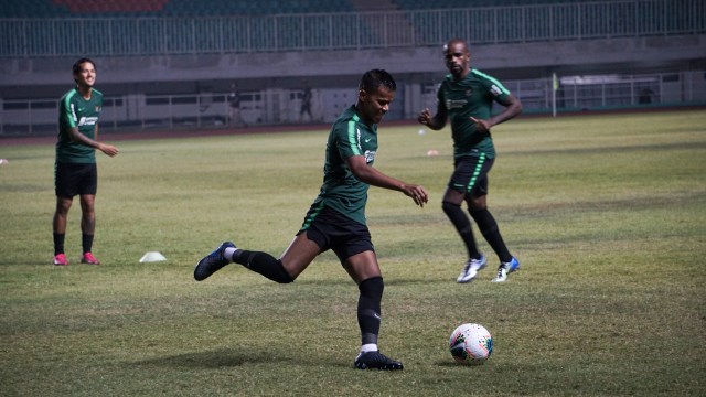 Timnas Berlatih Jelang Pra-Piala Dunia 2022