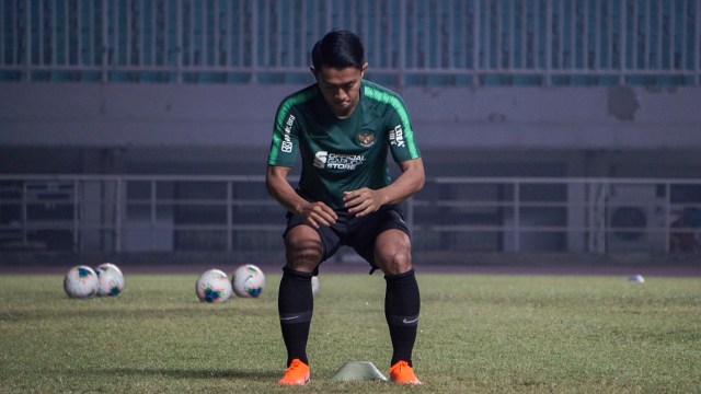 Timnas Berlatih Jelang Pra-Piala Dunia 2022