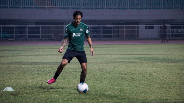 Timnas Berlatih Jelang Pra-Piala Dunia 2022
