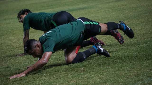 Timnas Berlatih Jelang Pra-Piala Dunia 2022