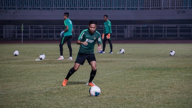 Timnas Berlatih Jelang Pra-Piala Dunia 2022