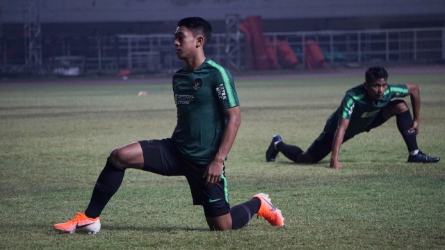 Timnas Berlatih Jelang Pra-Piala Dunia 2022