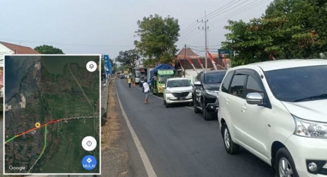Terlalu Jauh, Jalur Alternatif Perbaikan Jembatan jadi Biang Macet
