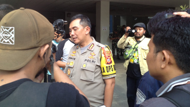 Kapolrestabes Kota Bandung Komisaris Besar Polisi Irman Sugema. (Iman Herdiana)
