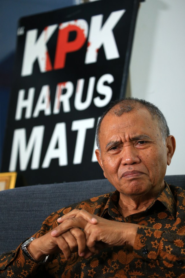 Ketua Komisi Pemberantasan Korupsi (KPK), Agus Rahardjo Foto: Aditia Noviansyah/kumparan