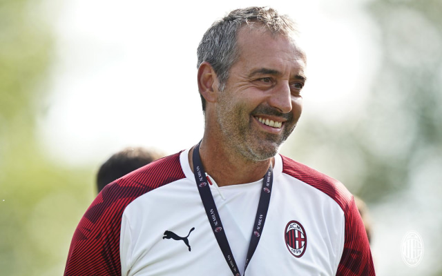 Marco Giampaolo. foto dari Twitter @ACMilan