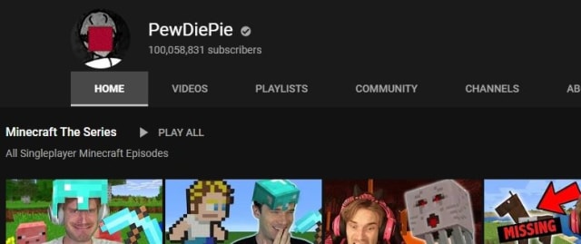 Raih 100 Juta Subscriber, PewDiePie Banjir Ucapan Selamat (737557)