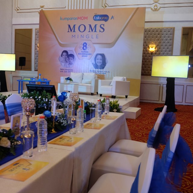 Moms Mingle KumparanMOM bersama Enfagrow di Ballroom Grand Savero Hotel Bogor