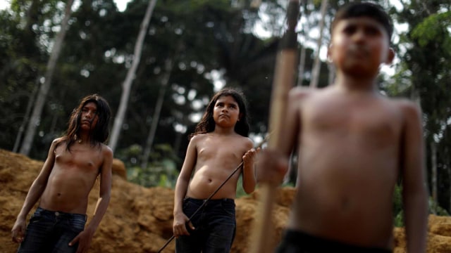 Foto: Perjuangan Suku Mura Pertahankan Hutan Amazon (332675)