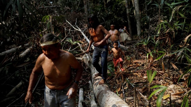 Foto: Perjuangan Suku Mura Pertahankan Hutan Amazon (332676)