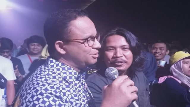 Gubernur DKI Jakarta, Anies Baswedan di Playfest 2019. Foto: Regina Kunthi Rosary/kumparan