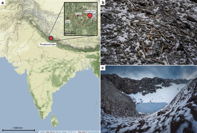 Misteri Ratusan Tengkorak Manusia Tercecer di Danau Himalaya (62663)