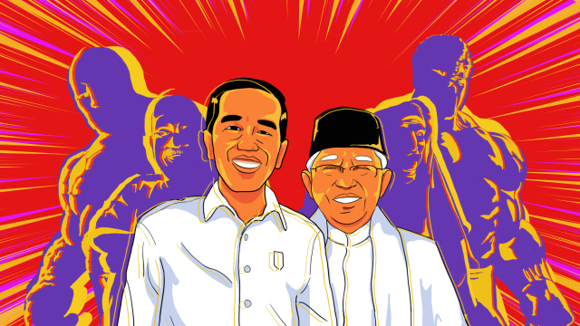 Ilustrasi nama-nama menteri. Foto: Dok: Bintan Insani/kumparan