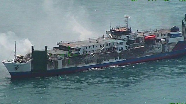 Pesawat TNI AL Temukan Bangkai KM Santika Nusantara di Pulau Bawean (192938)