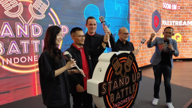 Telkomsel, Hooq, dan Singtel gelar kompetisi Stand Up Comedy Battle Indonesia 2019. Foto: Aulia Rahman Nugraha/kumparan