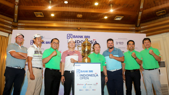Bank BRI kembali menjadi sponsor title turnamen golf berlevel internasional, Indonesia Open 2019 Foto: Dok. BRI