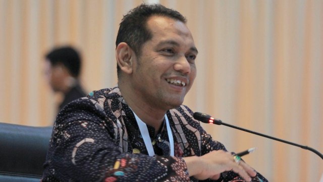 Nurul Ghufron saat mengikuti tes wawancara dan uji publik capim KPK di Kementerian Sekretariat Negara, Jakarta, Rabu, (28/8). Foto: Irfan Adi Saputra/kumparan