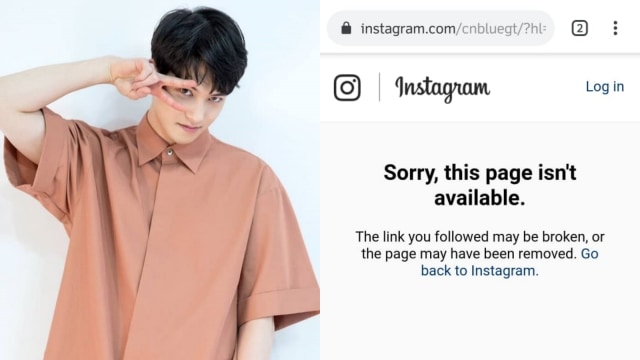 Jonghyun CNBLUE hapus akun Instagram. Foto: Berbagai sumber