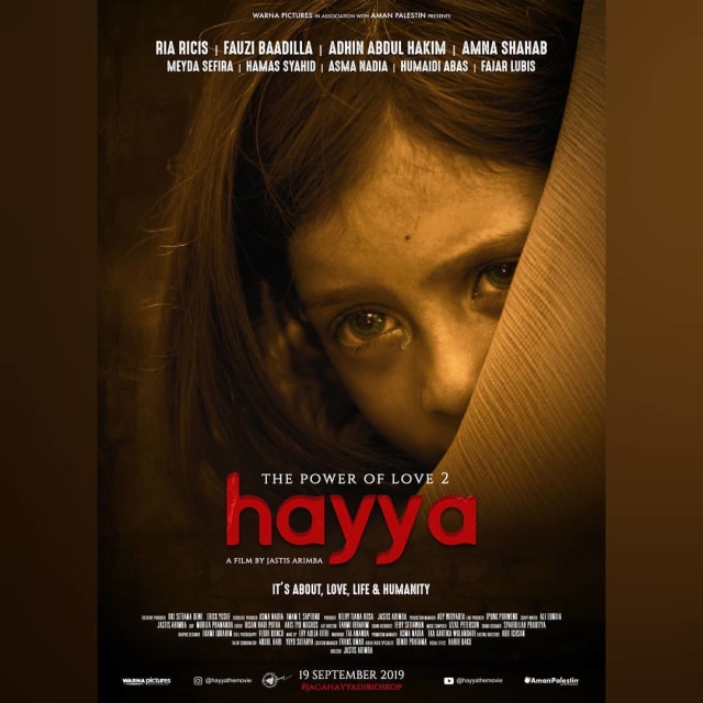 Poster film Hayya The Movie. Foto: Instagram/@hayyathemovie