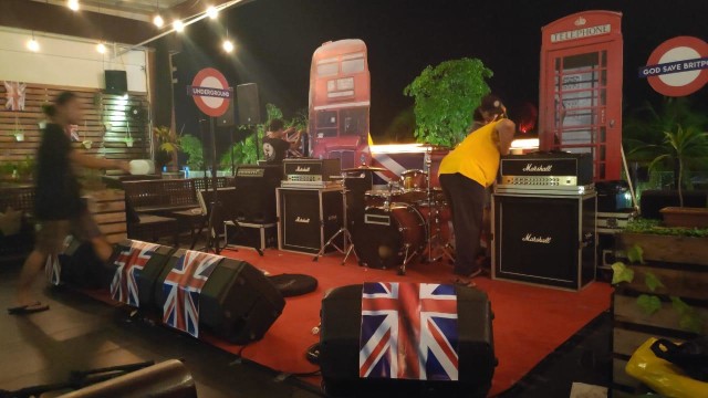 Persiapan Britpop Night di Pontianak. Foto: Dok Hi!Pontianak