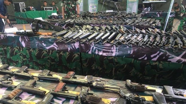 Berkunjung ke Aceh, KSAD Lihat 118 Senjata Sisa Konflik Aceh (268130)