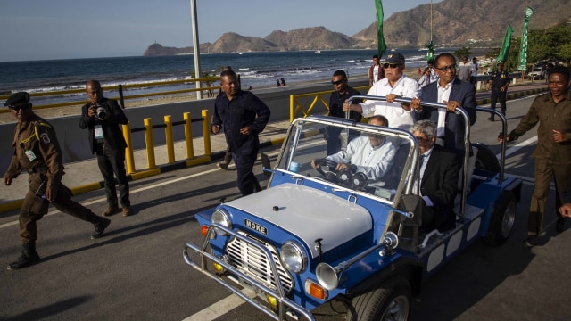 Peresmian Jembatan BJ Habibie di Timor Leste