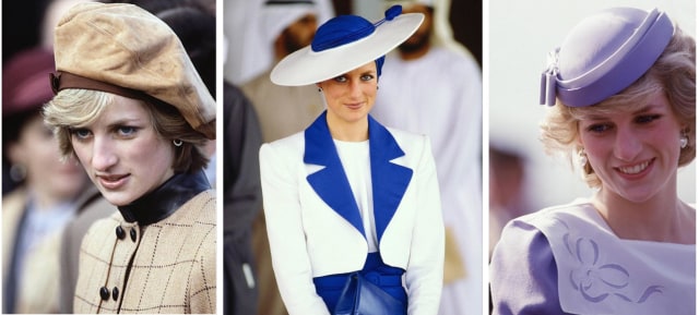 Topi unik Putri Diana Foto: Ist
