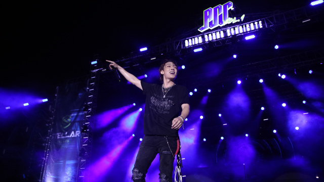 Bobby iKON di konser 'Asian Sound Syndicate Vol.01'. Foto: Stellar Event