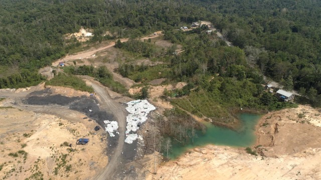 LIPSUS Halo Ibu Kota Baru, Bekas tambang batu bara
