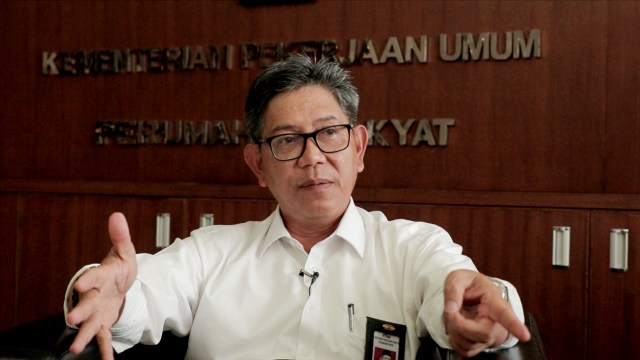 Direktur Jenderal Cipta Karya Kementerian PUPR, Danis Hidayat Sumadilaga. Foto: Prima Gerhard/kumparan