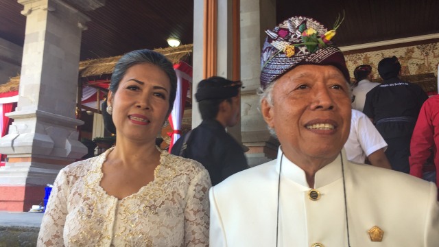 Anggota DPRD Bali Nyoman Ray Yusha (kanan). Foto: Denita BR Matondang/kumparan