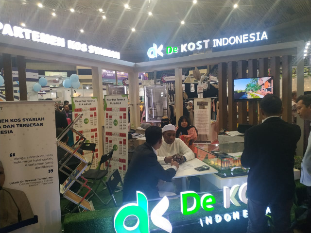 DeKost Indonesia, salah satu properti syariah berkonsep hunian yang dipamerkan di Indonesia Muslim Lifestyle Festival 