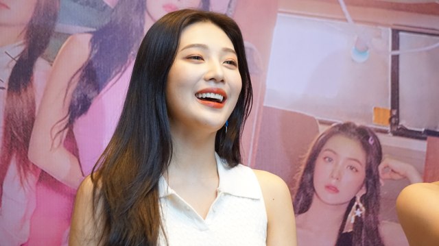 Joy Red Velvet di jumpa pers fan event 'Super K-Pop Festival' Foto: Niken Nurani/kumparan