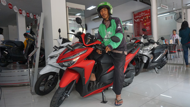 Crowdfunding Driver Go-food yang Kehilangan Motor